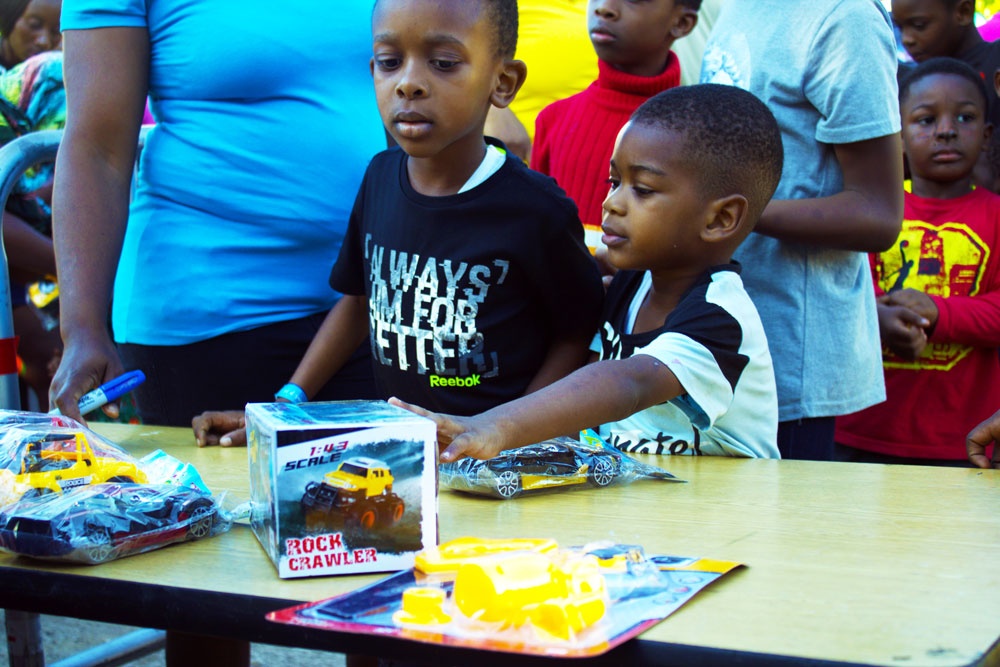 Operation Toy Drive 2023- Woodford, Jamaica (toys to 235 + children)